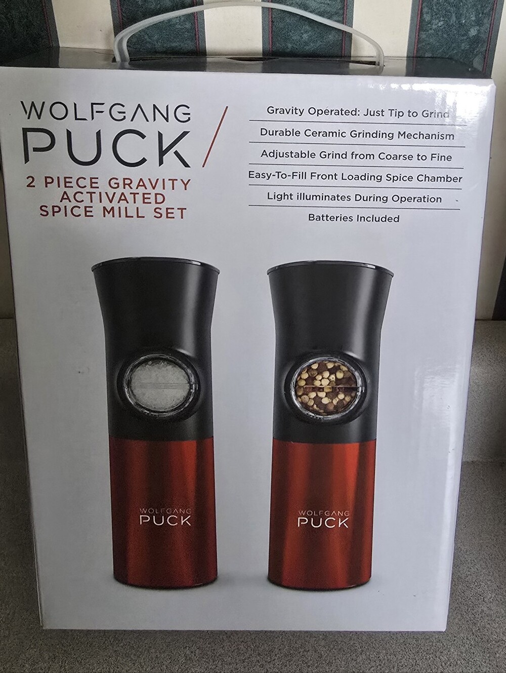 Wolfgang Puck Spice Mill Set